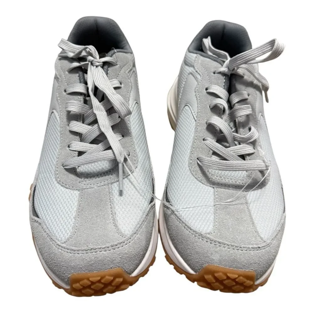 NEW SKECHERS Men's Fury Retro Jogger Sneaker Grey size 8.5